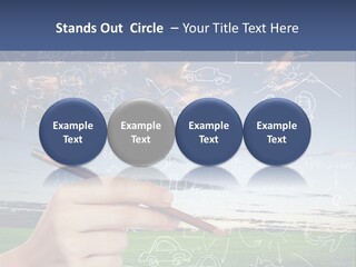 Red Preserved Patisson PowerPoint Template