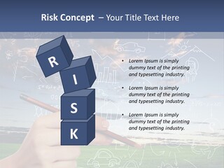 Red Preserved Patisson PowerPoint Template