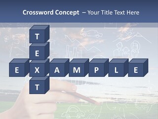 Red Preserved Patisson PowerPoint Template