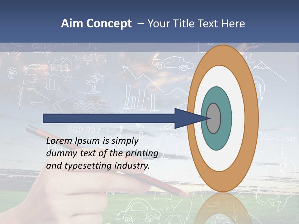 Red Preserved Patisson PowerPoint Template