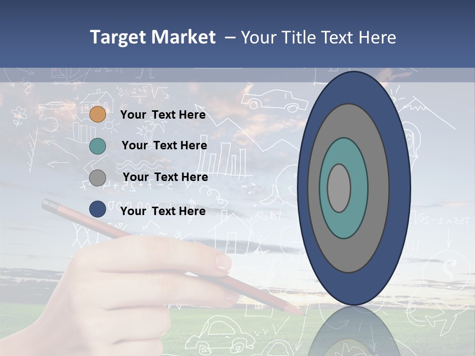 Red Preserved Patisson PowerPoint Template