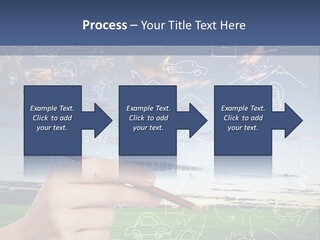 Red Preserved Patisson PowerPoint Template