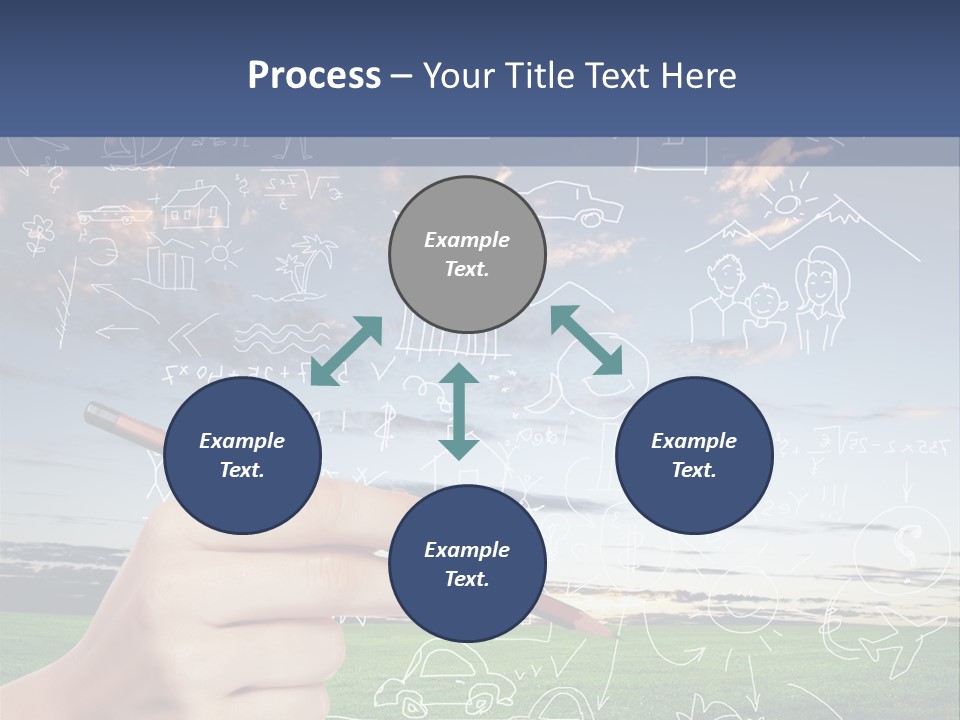 Red Preserved Patisson PowerPoint Template