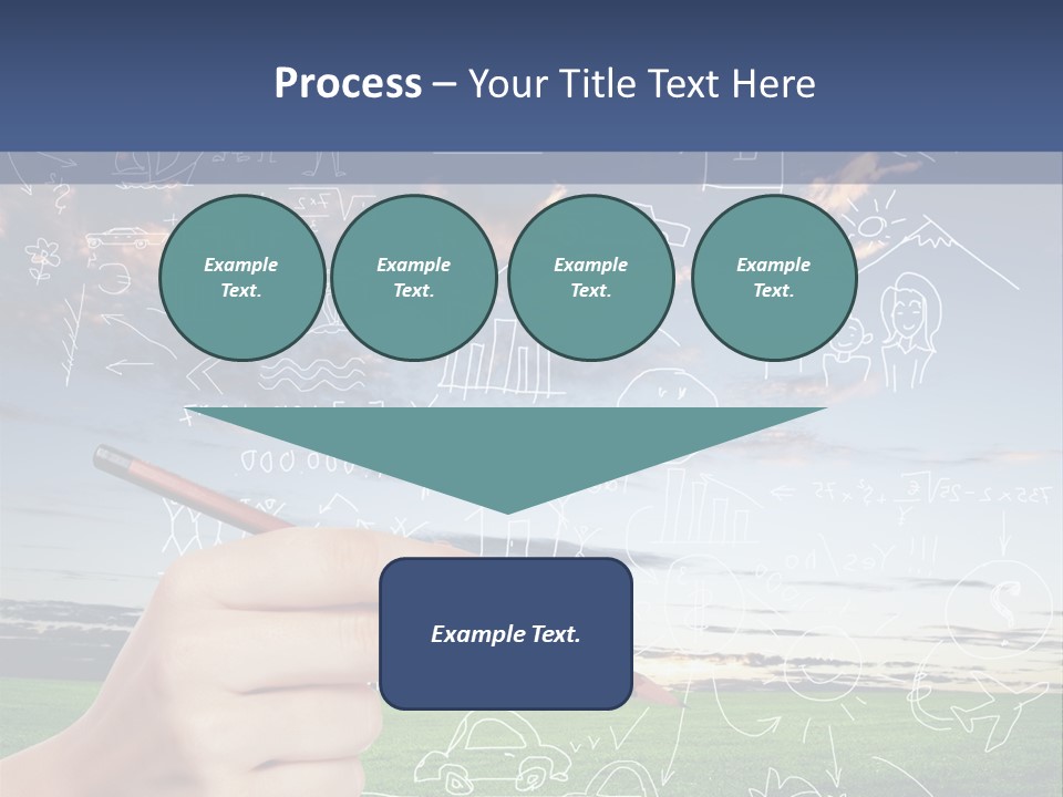Red Preserved Patisson PowerPoint Template