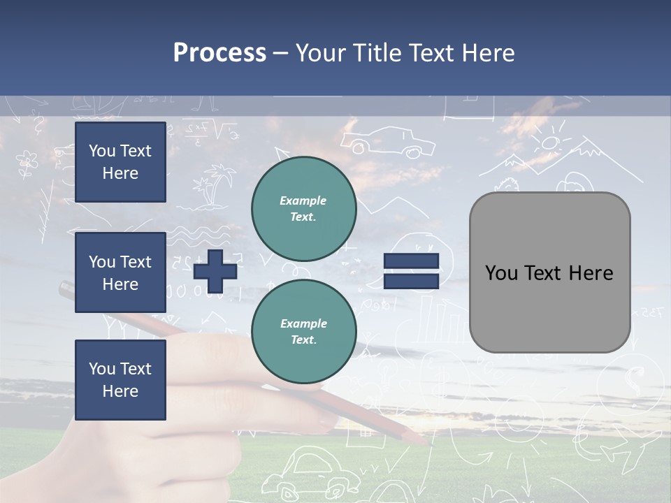 Red Preserved Patisson PowerPoint Template