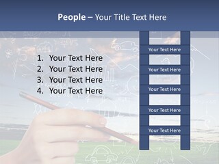 Red Preserved Patisson PowerPoint Template
