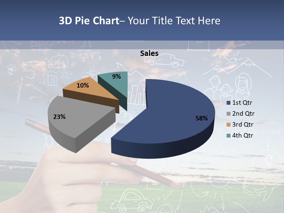 Red Preserved Patisson PowerPoint Template