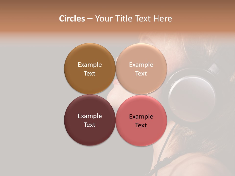 Head Lifestyle Fortune PowerPoint Template