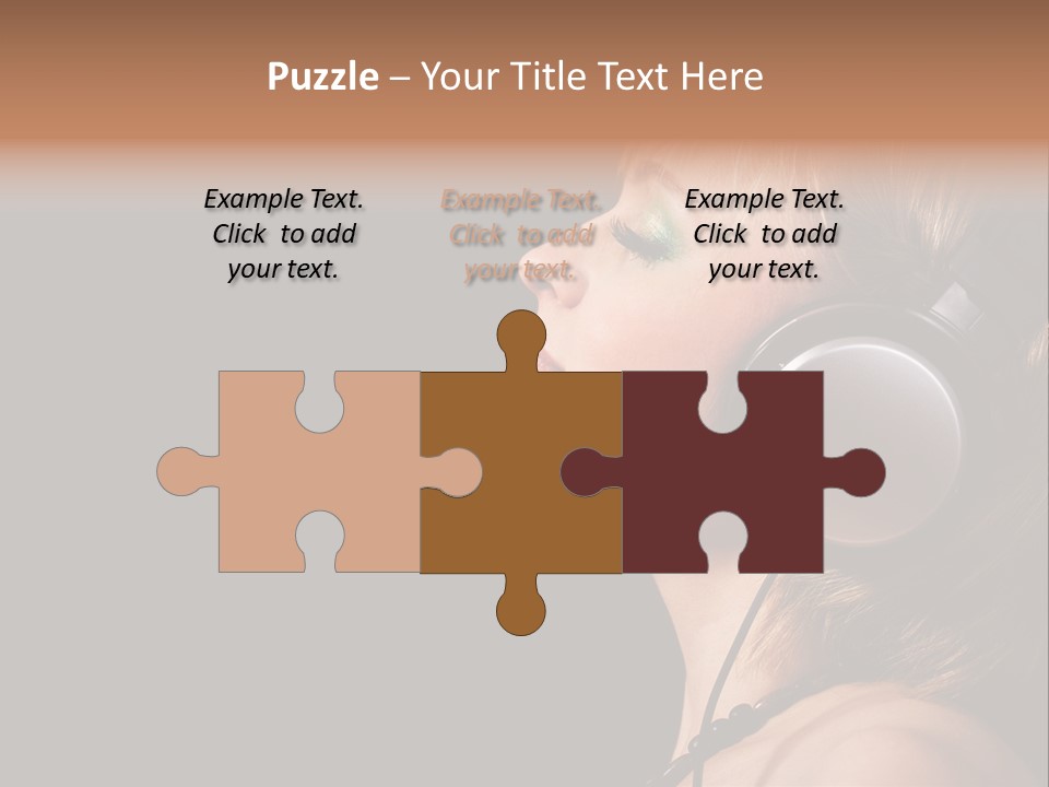 Head Lifestyle Fortune PowerPoint Template