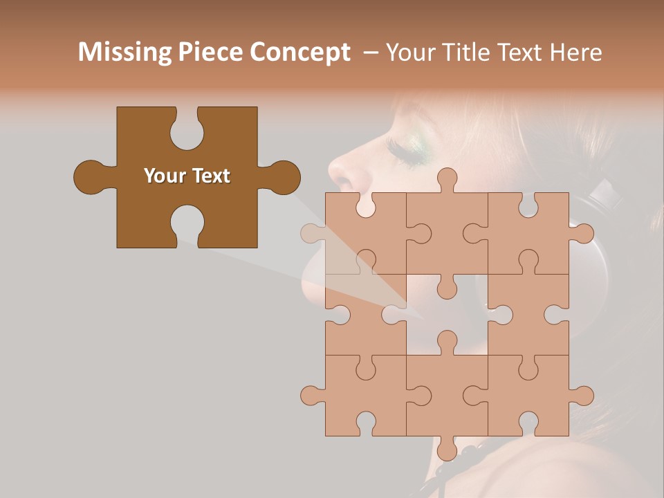 Head Lifestyle Fortune PowerPoint Template