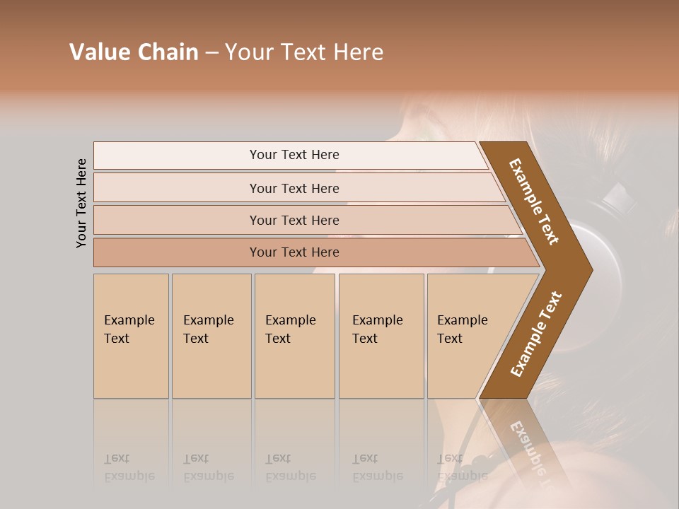 Head Lifestyle Fortune PowerPoint Template