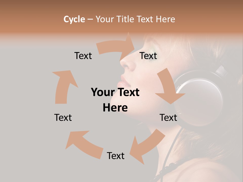 Head Lifestyle Fortune PowerPoint Template
