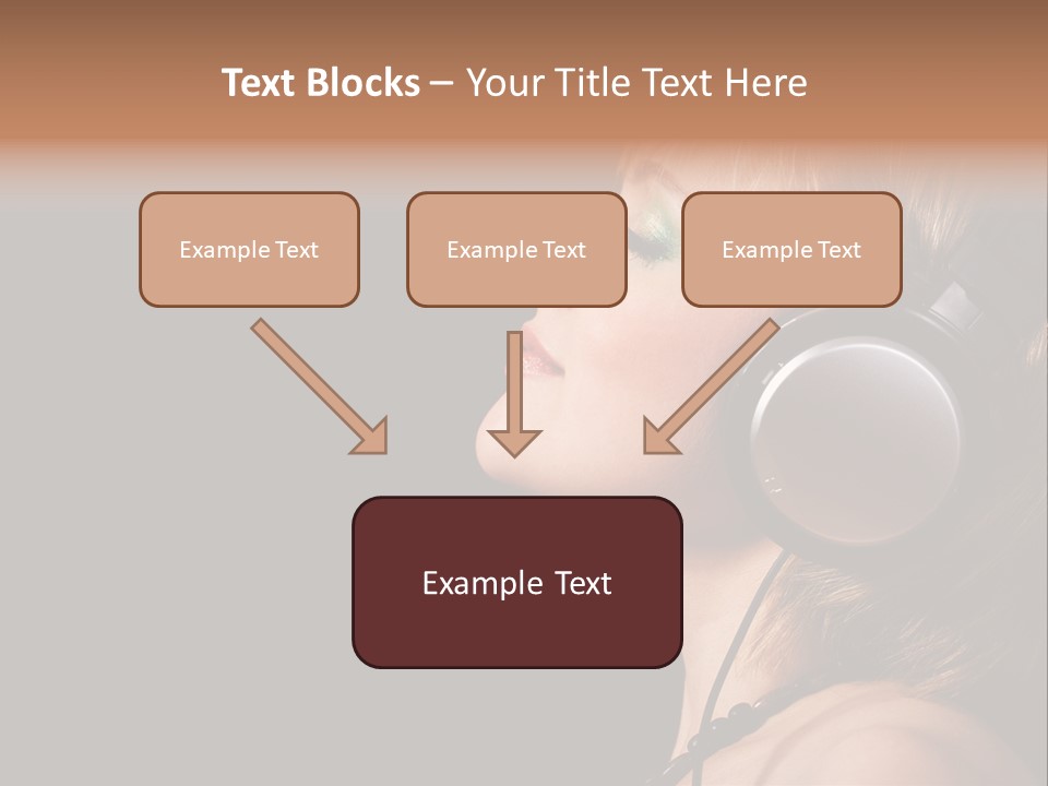 Head Lifestyle Fortune PowerPoint Template