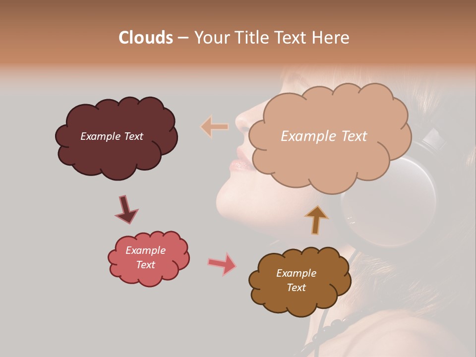 Head Lifestyle Fortune PowerPoint Template