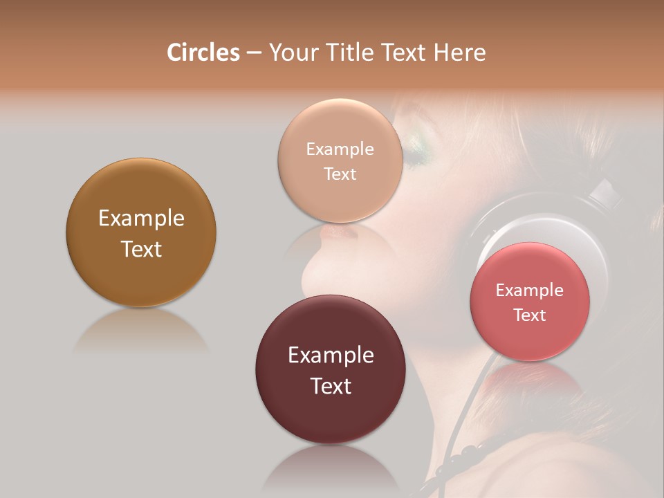 Head Lifestyle Fortune PowerPoint Template