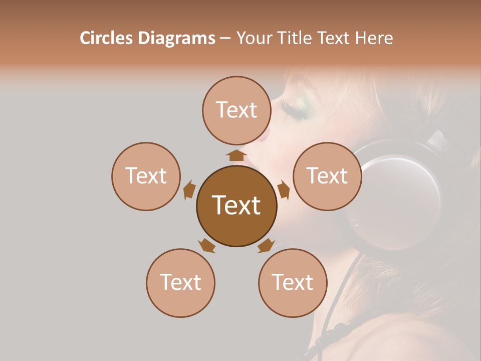 Head Lifestyle Fortune PowerPoint Template