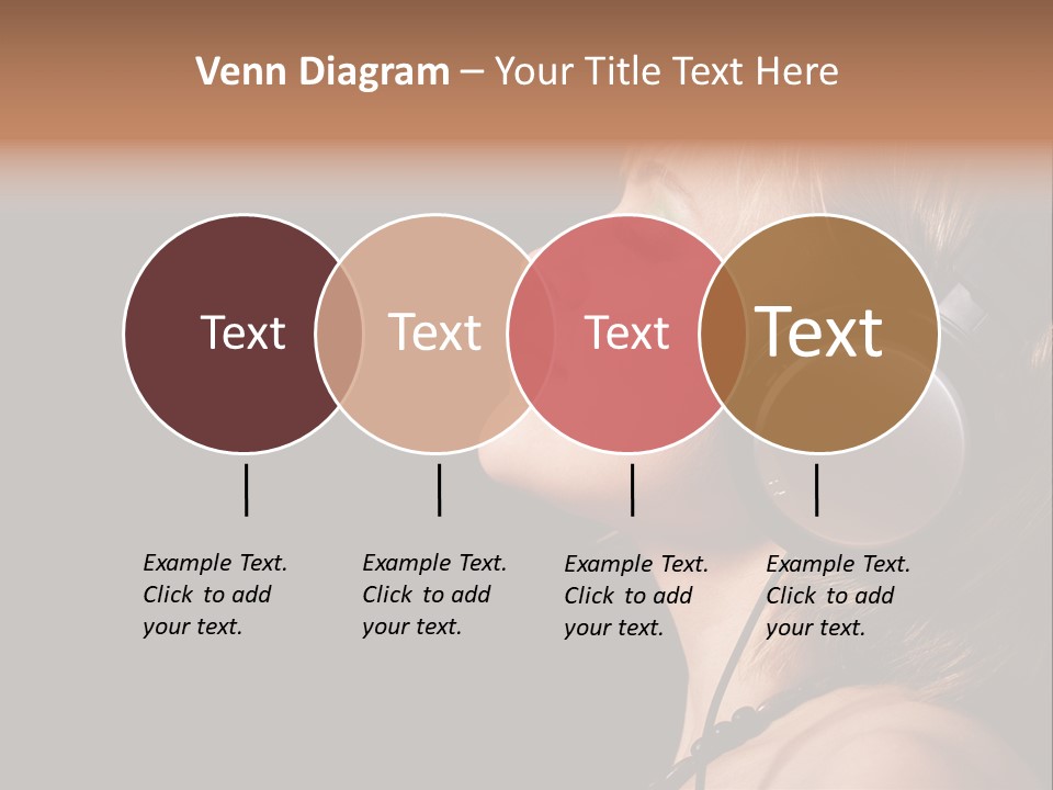 Head Lifestyle Fortune PowerPoint Template