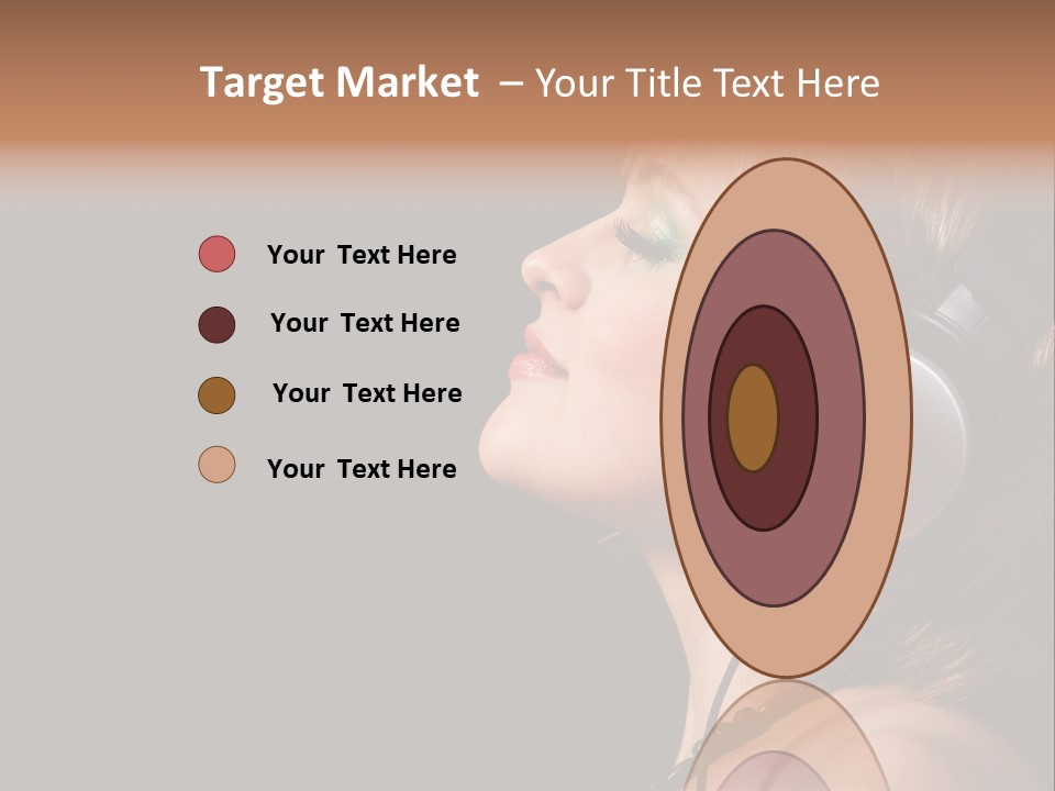 Head Lifestyle Fortune PowerPoint Template