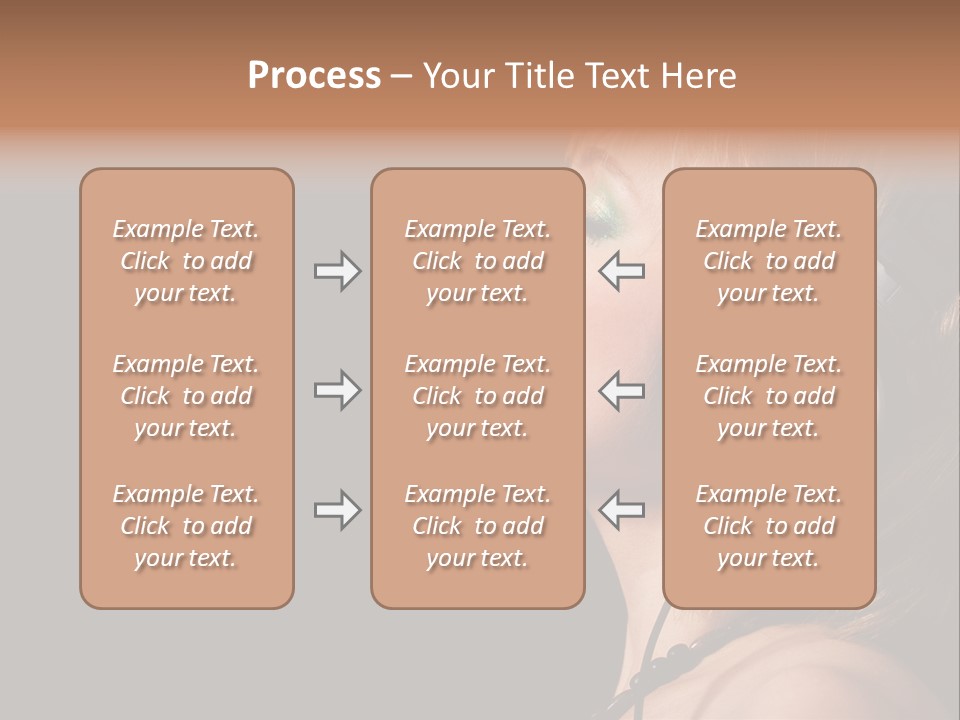 Head Lifestyle Fortune PowerPoint Template