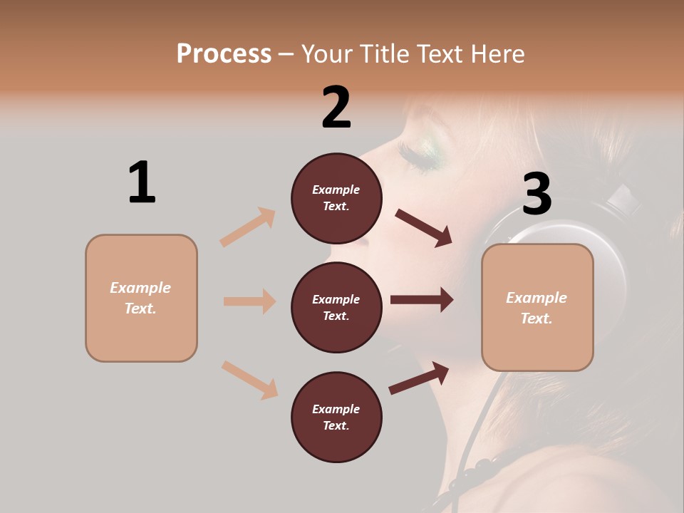 Head Lifestyle Fortune PowerPoint Template