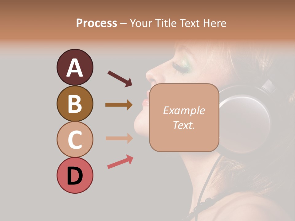 Head Lifestyle Fortune PowerPoint Template