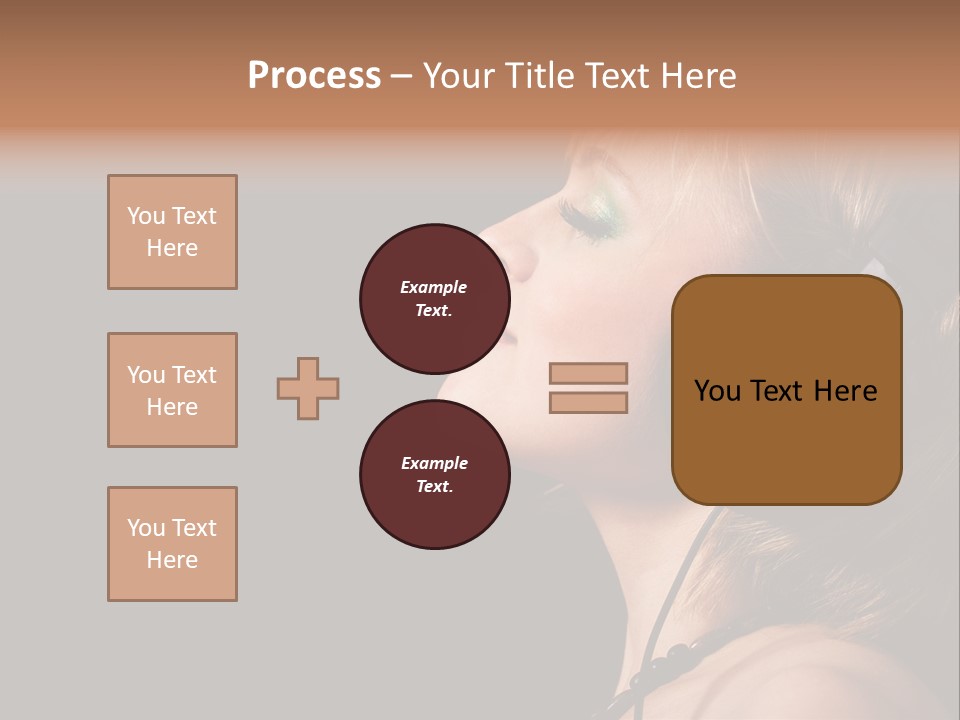 Head Lifestyle Fortune PowerPoint Template