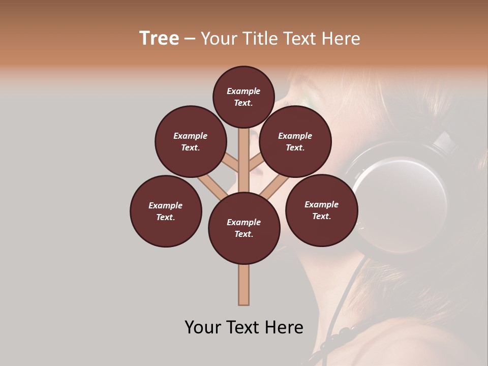 Head Lifestyle Fortune PowerPoint Template