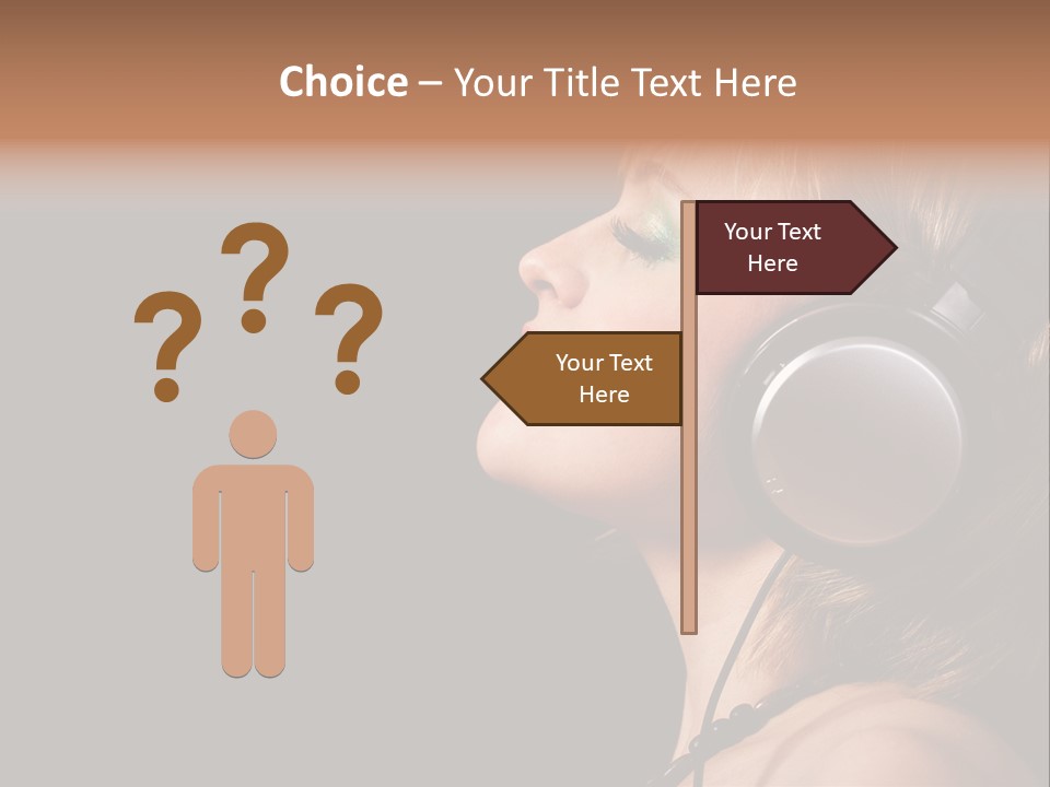 Head Lifestyle Fortune PowerPoint Template