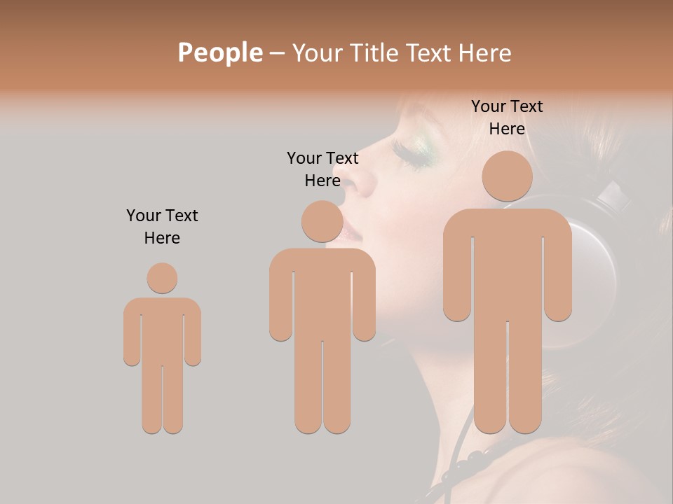 Head Lifestyle Fortune PowerPoint Template