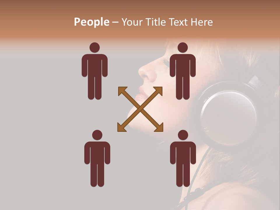 Head Lifestyle Fortune PowerPoint Template