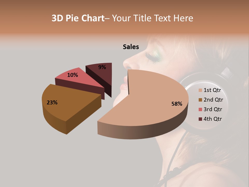 Head Lifestyle Fortune PowerPoint Template