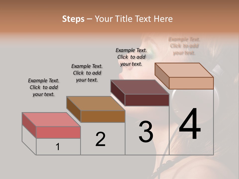 Head Lifestyle Fortune PowerPoint Template