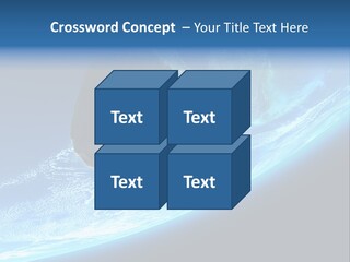 Comet Explosion Global PowerPoint Template