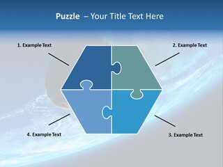 Comet Explosion Global PowerPoint Template