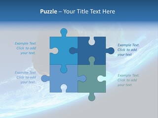 Comet Explosion Global PowerPoint Template