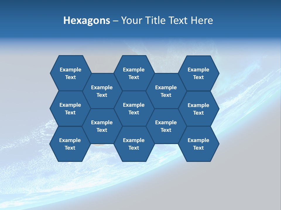 Comet Explosion Global PowerPoint Template