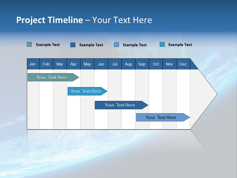 Comet Explosion Global PowerPoint Template