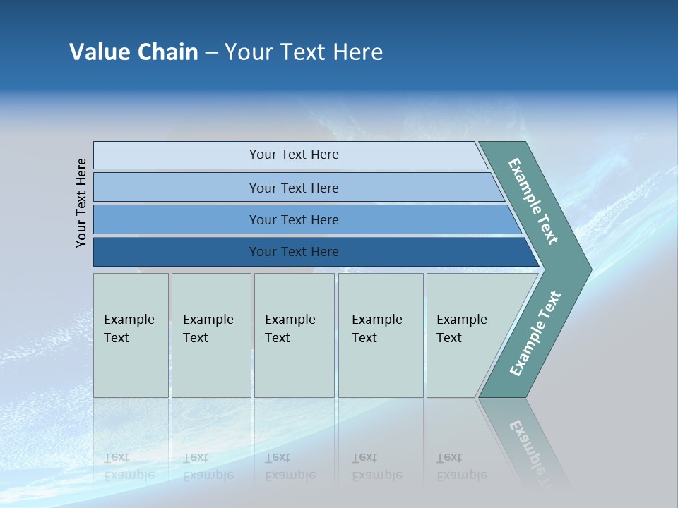 Comet Explosion Global PowerPoint Template