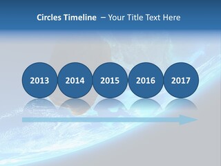 Comet Explosion Global PowerPoint Template