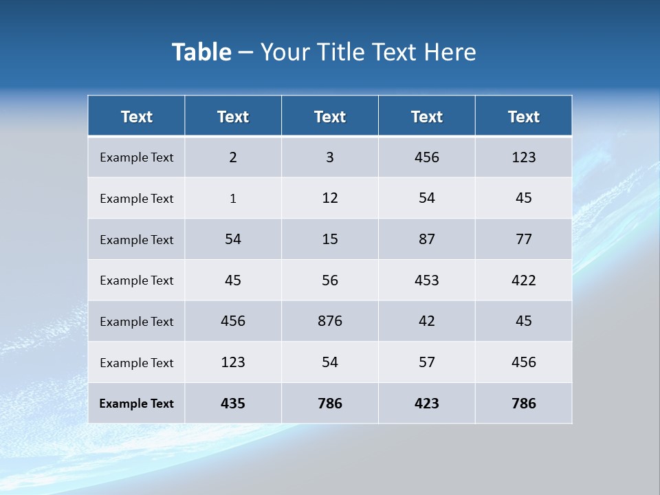 Comet Explosion Global PowerPoint Template