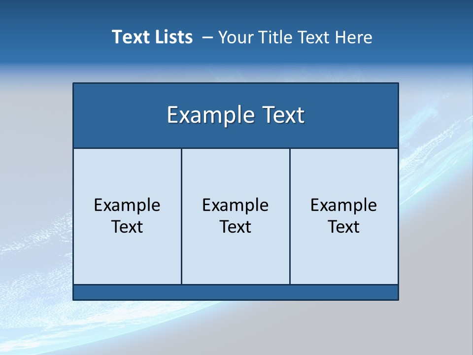Comet Explosion Global PowerPoint Template
