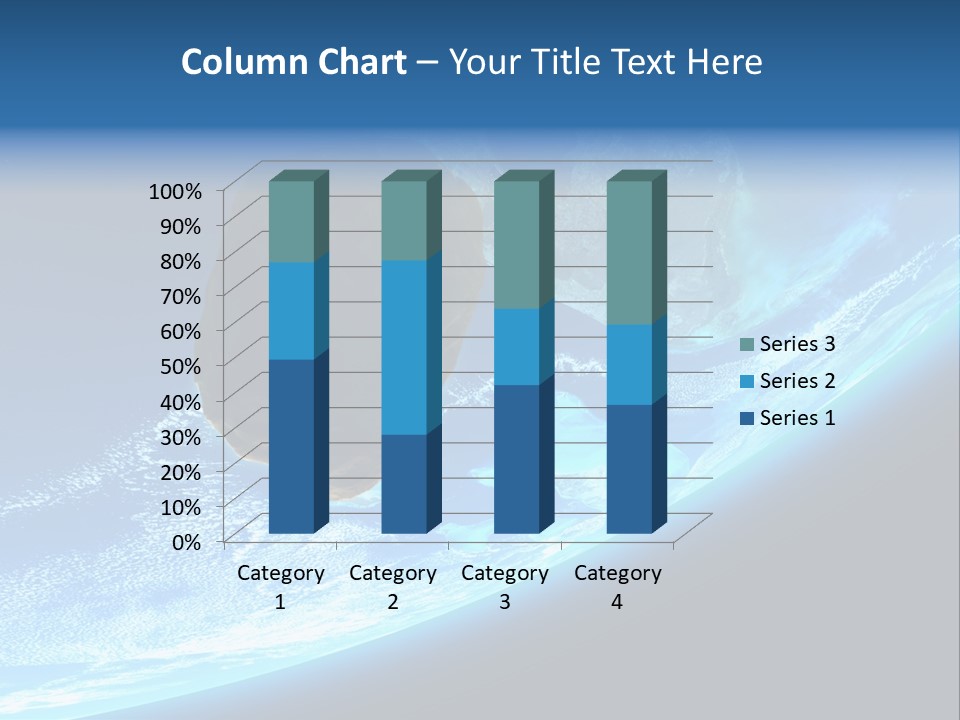 Comet Explosion Global PowerPoint Template