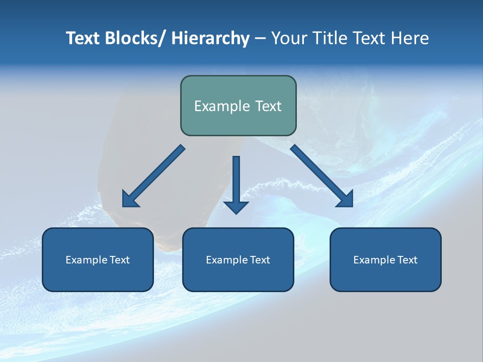 Comet Explosion Global PowerPoint Template