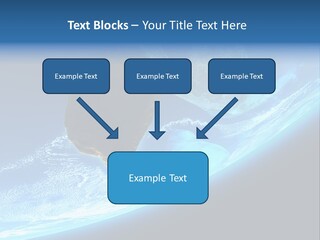 Comet Explosion Global PowerPoint Template