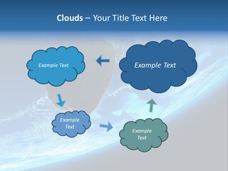 Comet Explosion Global PowerPoint Template