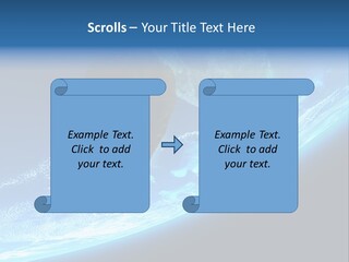 Comet Explosion Global PowerPoint Template