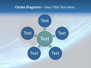Comet Explosion Global PowerPoint Template