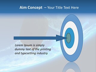 Comet Explosion Global PowerPoint Template