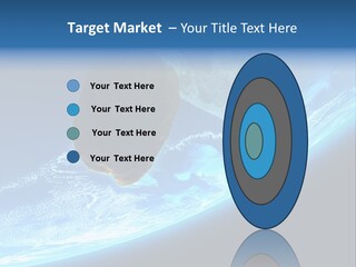 Comet Explosion Global PowerPoint Template