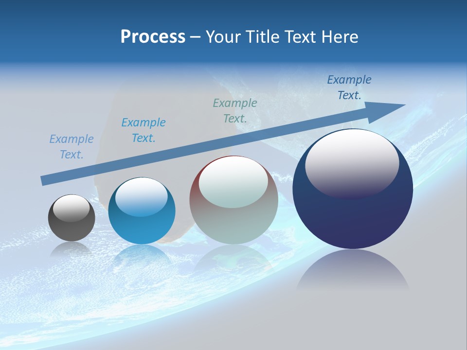 Comet Explosion Global PowerPoint Template